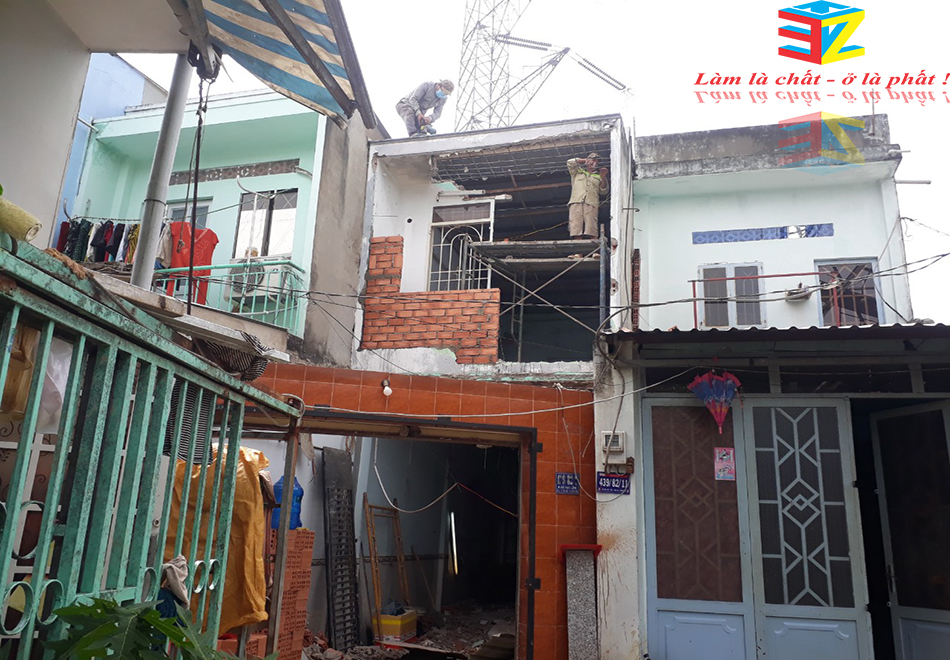 Sửa nhà Quận Bình Tân – Thi công sửa nhà của chị Thu Nguyên 